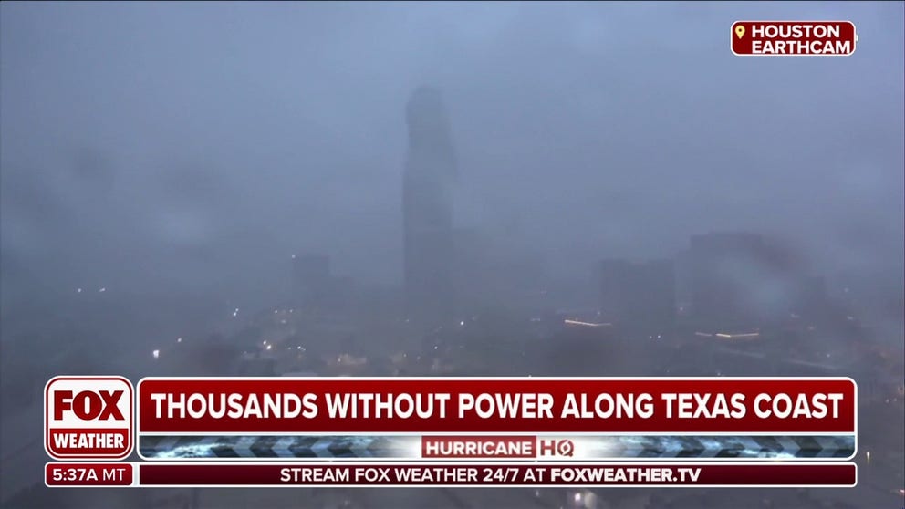 Beryl continues moving inland, bringing flooding rains, life-threatening storm surge and the threat of tornadoes. The cyclone’s powerful hurricane-force winds could lead to power outages and property damage.