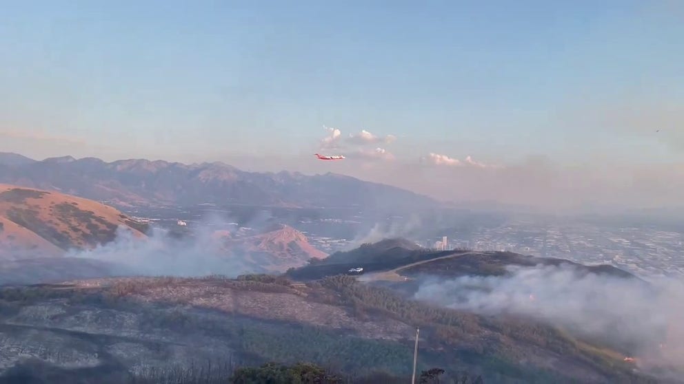 Crews are continuing to battle the Sandhurst Fire burning outside Salt Lake City that had led to the evacuation of several homes in the area.