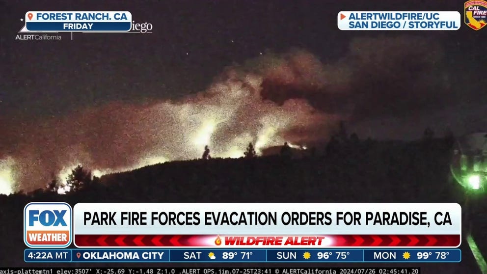 The Park Fire has now consumed over 300,000 acres in Northern California, and is threatening the entire town of Paradise, which lost dozens of residents to the Camp Fire in 2018. 