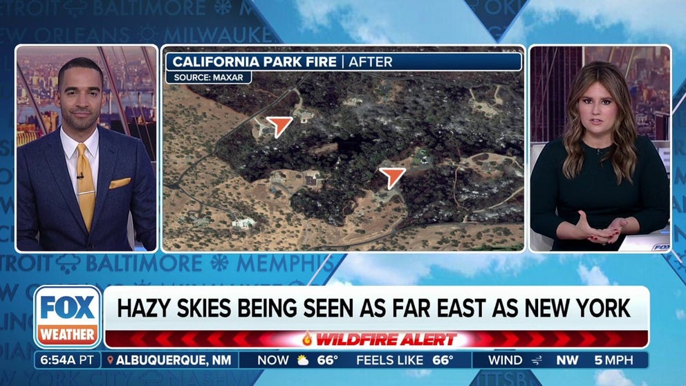 The Park Fire is now the 8th largest wildfire in California history as it bears down on communities spread across four counties near Chico. 