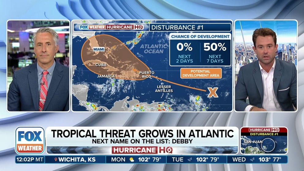 Tropical disturbance in Atlantic could develop and track toward Florida ...