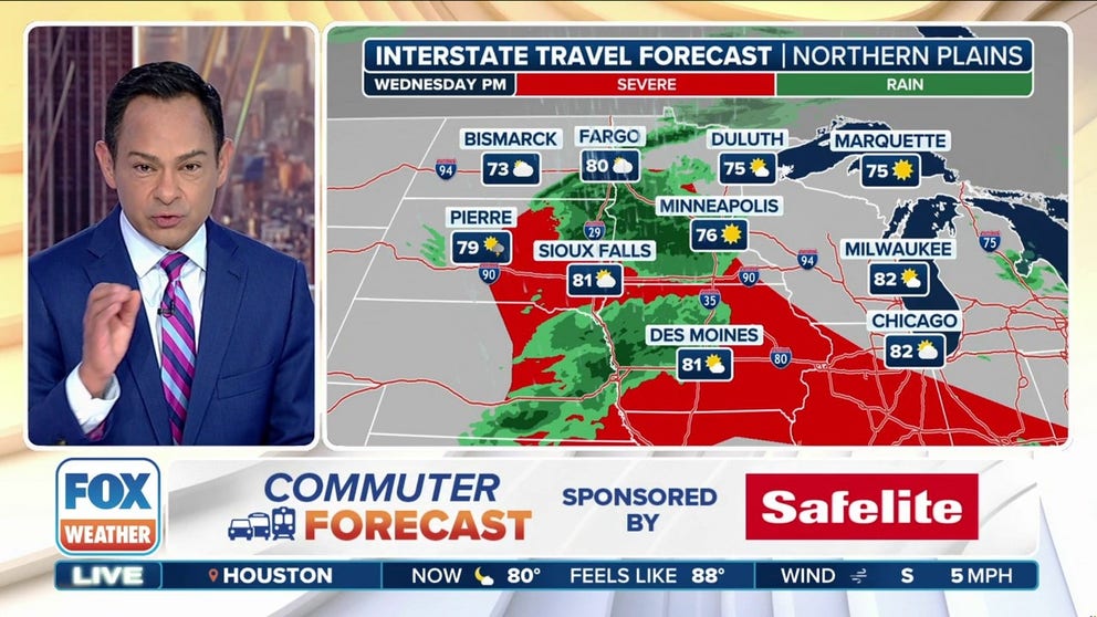 FOX Weather commuter forecast: How travel conditions look across the US ...