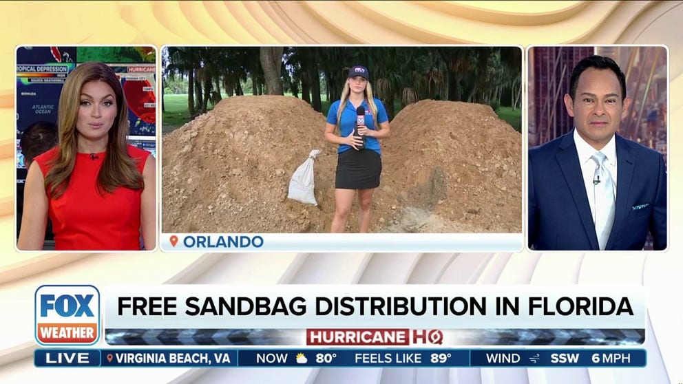 Every resident in Orlando's Seminole County is allowed to get 15 sandbags for free as officials urge preparations for possible flooding from tropical rains looming for the weekend. FOX 35 Orlando's Marley Capper has the latest.