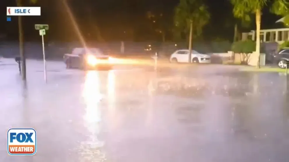 Flash flooding continues across the South Carolina Low Country and on the Isle of Palms. Tropical Storm Debby is expected to remain near the coast for several days and could drop another 10 inches of rain in some areas. A Flash Flood Watch is in effect until Friday morning.