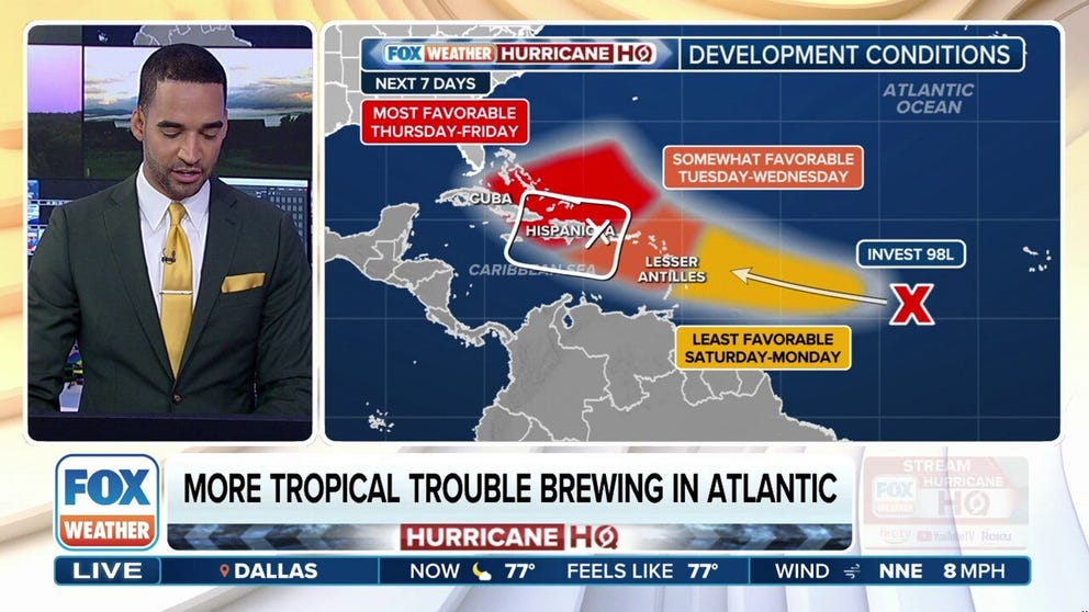 Disturbance in Atlantic could soon become Ernesto | Latest Weather ...
