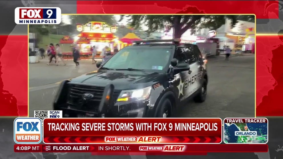 Severe storms blast through the Minneapolis area as more than 100,000 attend the Minnesota State Fair. Live coverage from FOX 9 Minneapolis. 