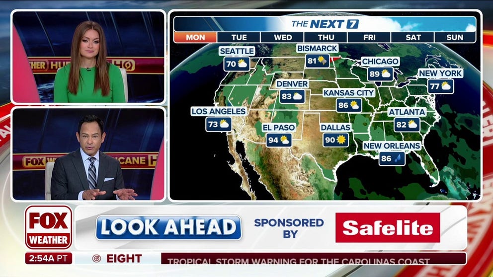 Look ahead forecast for Sept. 16, 2024 | Latest Weather Clips | FOX Weather