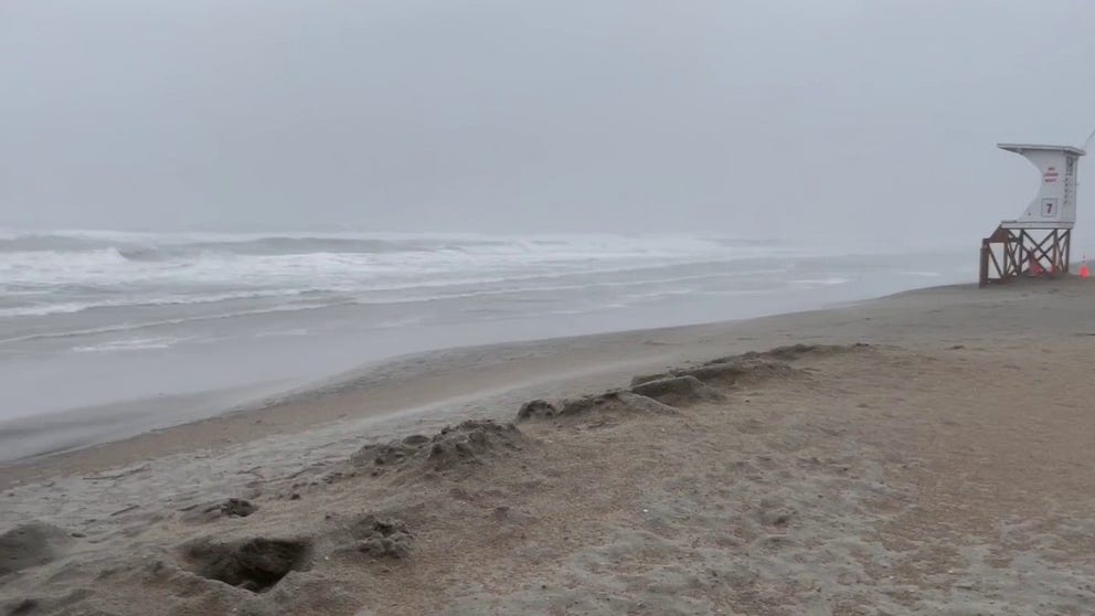 PTC 8 is bringing rough and high surf and tropical storm-force winds to Wrightsville Beach.