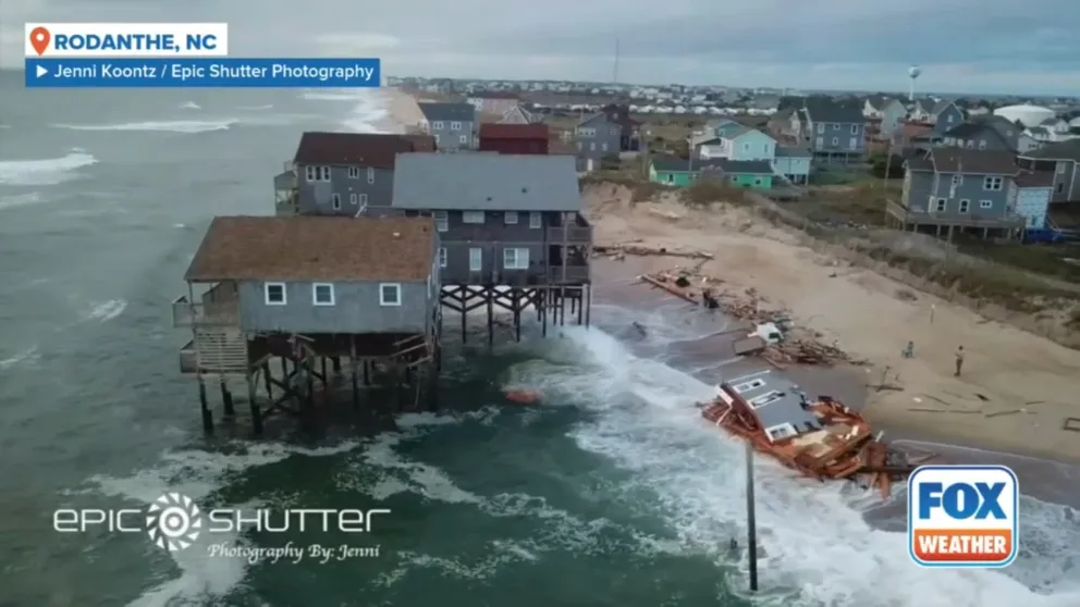 The NPS is urging visitors to avoid the Cape Hatteras National Seashore beach and stay out of the water near the north end of Rodanthe and potentially for miles to the south following an early Friday morning collapse of an unoccupied home.