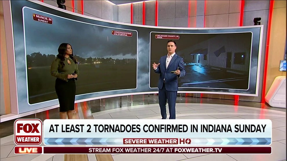 At least 2 tornadoes confirmed in Indiana as severe weather strikes US ...