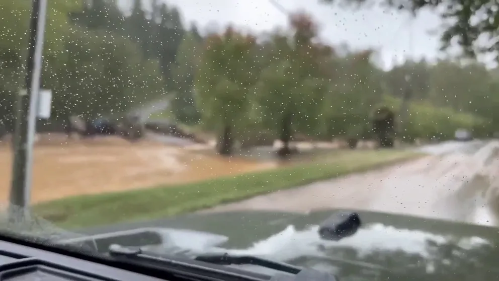 I 40 collapses after catastrophic rains in North Carolina | Fox