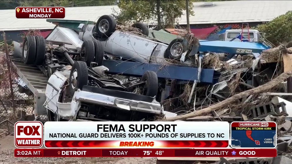 Recovery efforts continue in North Carolina after historic Hurricane ...