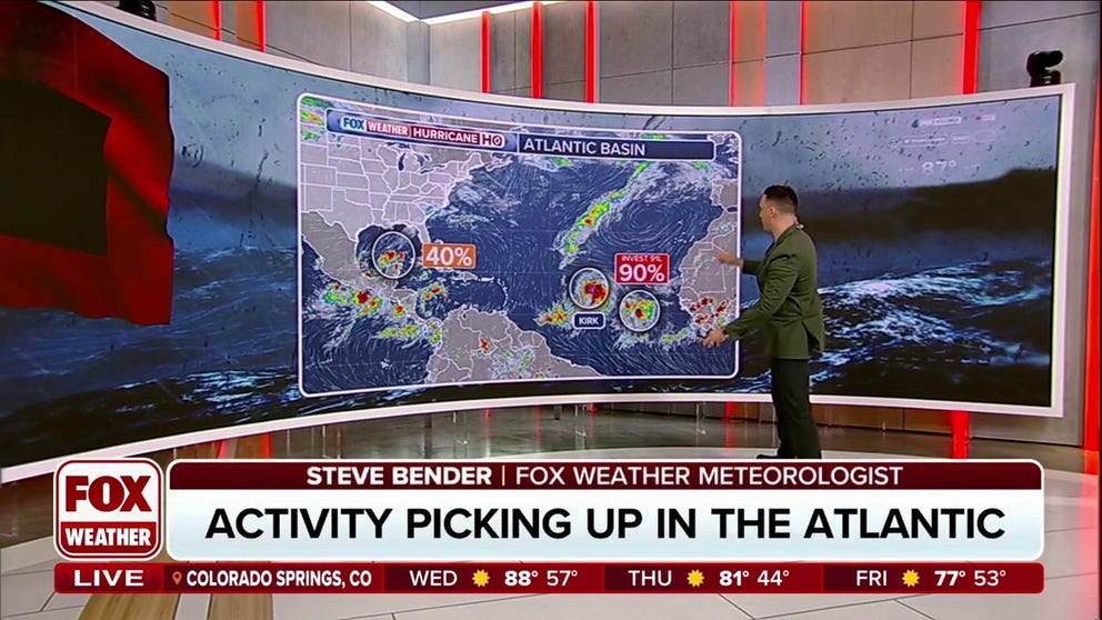 Activity picking up in the Atlantic with Invest 91L, new Area to Watch ...