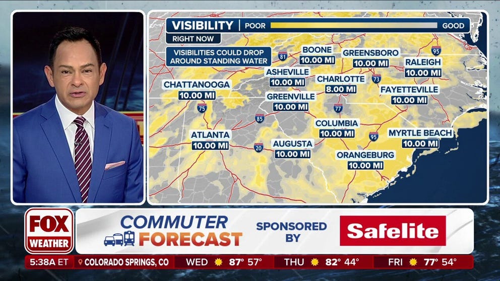 FOX Weather commuter forecast: How travel conditions look across the US ...