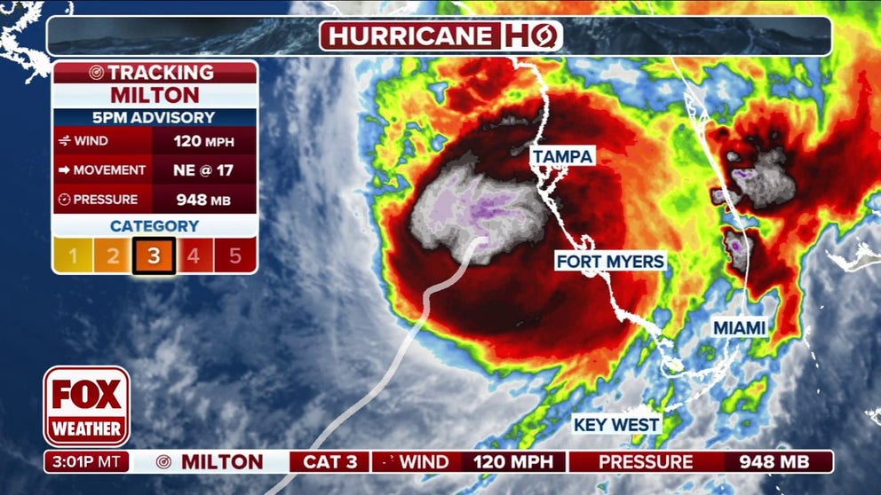 Hurricane Milton expected to bring life-threatening storm surge to ...