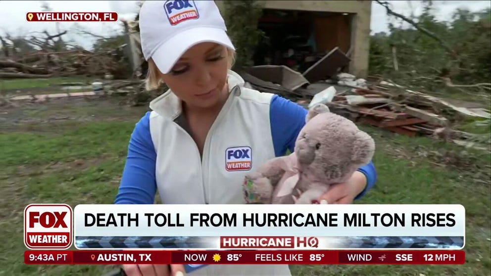 A Florida ranch was destroyed after a likely tornado blew through their property on Wednesday, uprooting trees, ripping off the roof of a home and hurling vehicles around the property.