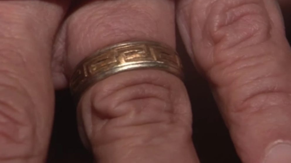 After a challenging few days, Laura and Basil Yorio found a surprising silver lining following their evacuation from Hurricane Milton. Upon returning home to assess the damage, they discovered something unexpected in their backyard. (Courtesy: FOX 35 Orlando)