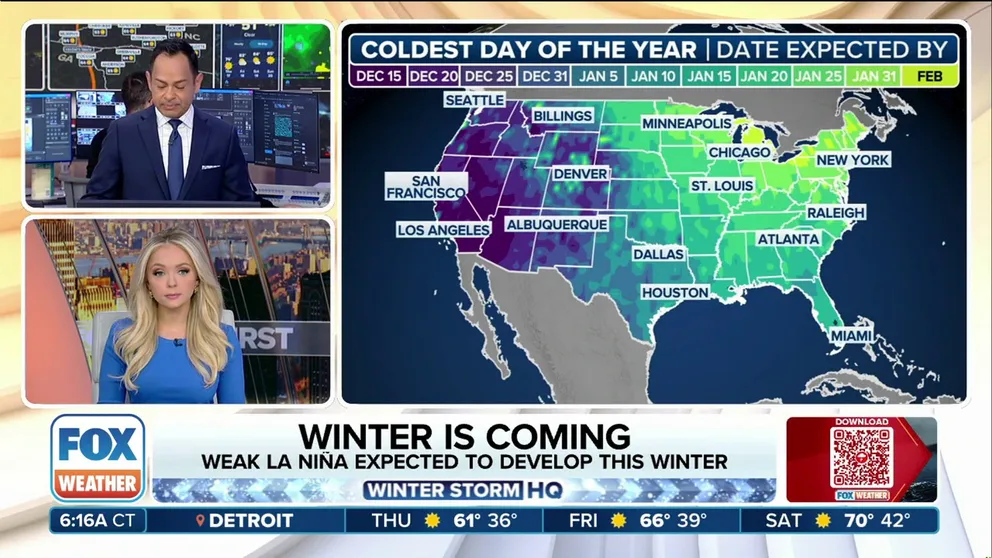 Many of us are familiar with same of the winter weather alerts that go into effect as temperatures tumble, but changes are on the horizon. FOX Weather Meteorologist Craig Herrera breaks down what’s changing as we prepare for the upcoming winter weather season.