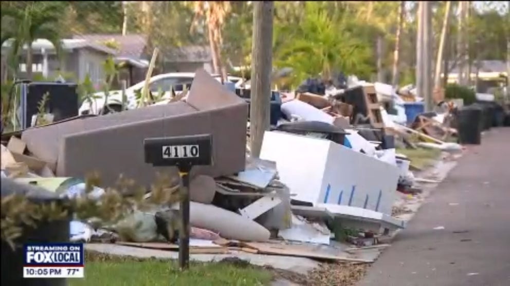 FOX 13 Tampa's Evyn Moon talks to residents of Florida who say they've had enough after enduring hurricanes Helene and Milton.