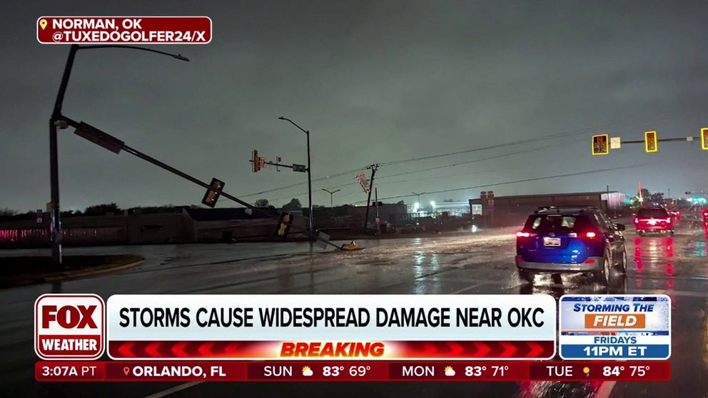 The National Weather Service says several tornadoes touched down in Oklahoma overnight, including in the Oklahoma City area where major damage and injuries were reported.