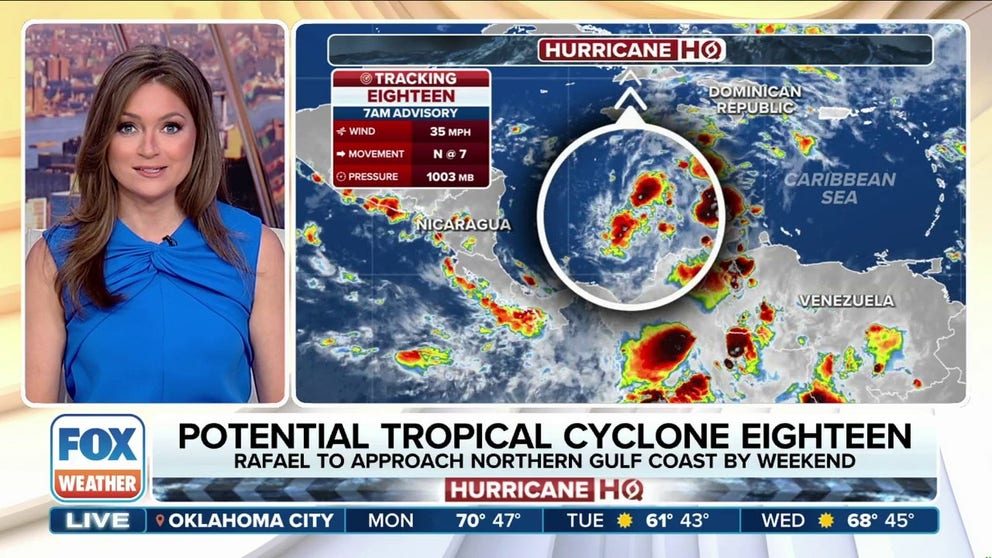 Potential Tropical Cyclone 18 prompts Hurricane Watch in Caribbean