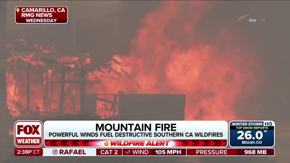 The Mountain Fire has burned nearly 20,000 acres since its start Wednesday morning. The fire remains uncontained, as Ventura County Firefighters work tirelessly to fight the blaze. 