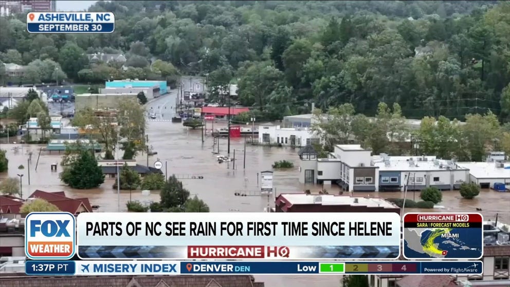 A low-pressure system is bringing rain and flooding to coastal North Carolina. Meanwhile, parts of western North Carolina will see the most rain since Hurricane Helene's flooding. 