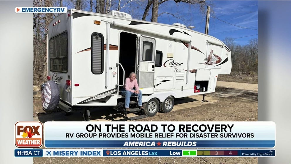 EmergencyRV takes donated RVs, spruces them up and gives them to families in need all over the United States. The nonprofit has helped survivors of all kinds of disasters, including those who lost their homes in Hurricane Helene.