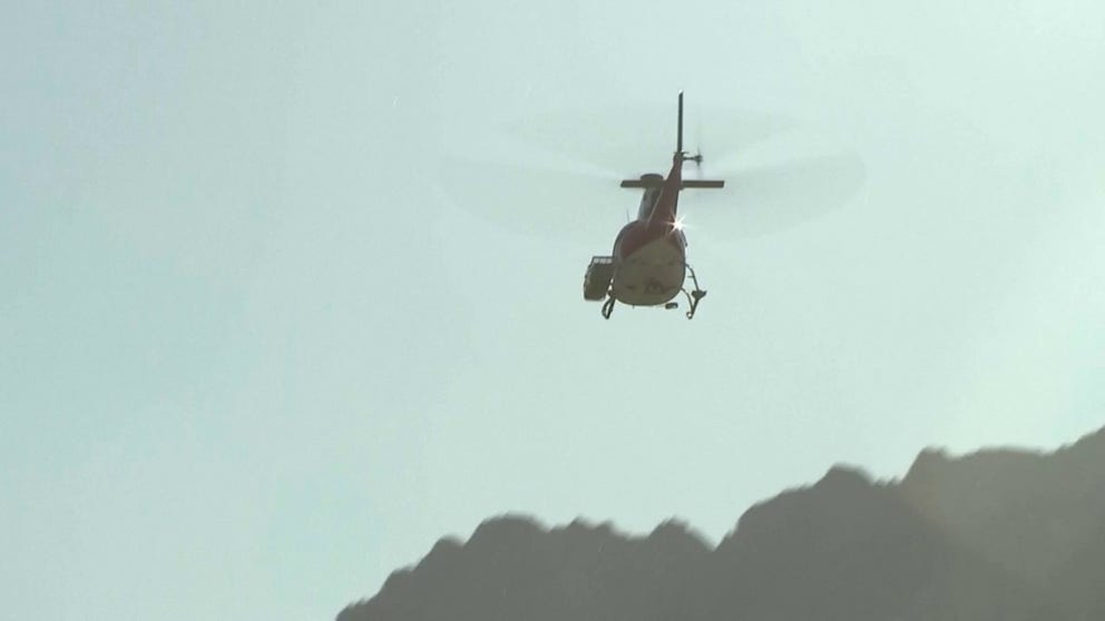 Video shows helicopters searching for hikers who were reported missing on Aoraki/Mount Cook, the tallest mountain in New Zealand. Police announced on Friday, December 6, that they believe all three, including two Americans are dead.