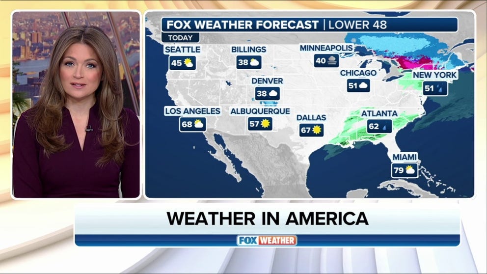 FOX Weather has you covered with the breaking forecasts and weather news headlines for your Weather in America on Tuesday, December 10, 2024. Get the latest from FOX Weather Meteorologist Britta Merwin.