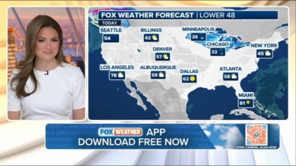 FOX Weather has you covered with the breaking forecasts and weather news headlines for your Weather in America on Thursday, December 19, 2024. Get the latest from FOX Weather Meteorologist Britta Merwin.