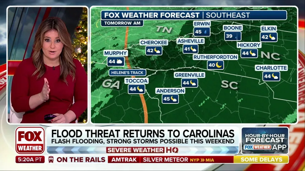 Some of the heaviest rain since Hurricane Helene is expected in western North Carolina this weekend.