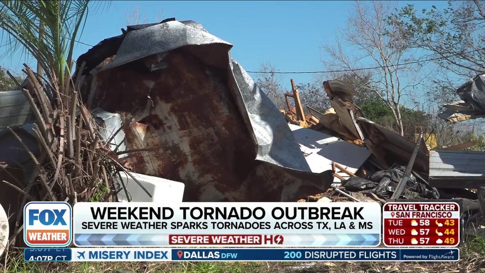 Major damage reported in Texas after weekend tornado outbreak | Latest ...