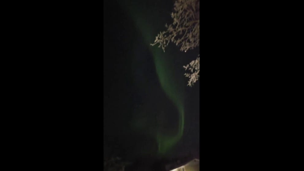 After a bevy of solar activity, the new year started with a dazzling display of Aurora lights, with Alaska seeing most of the action. (Video credit: Ricky Burns/X)