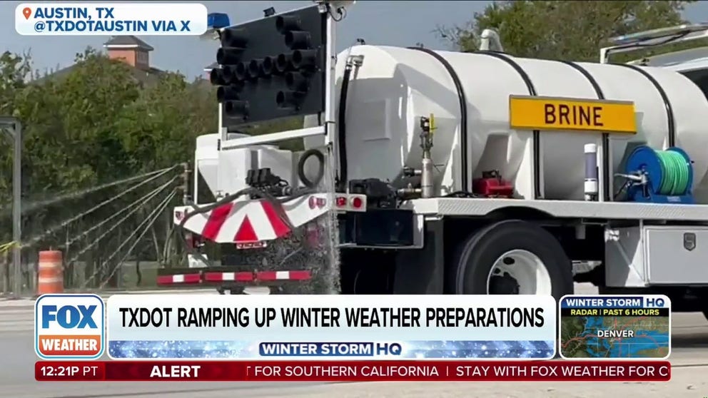 The Texas Department of Transportation is preparing for snow, sleet and freezing rain around the Dallas metroplex with an upcoming winter storm.