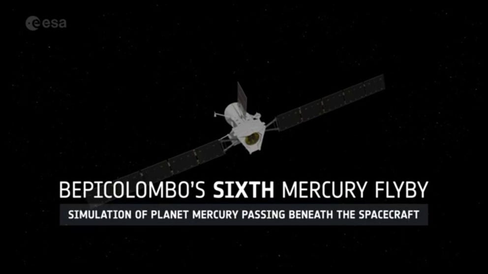 The European Space Agency (ESA) and Japan Aerospace Exploration Agency (JAXA) launched the joint Mercury mission in 2018. The BepiColombo spacecraft was expected to fly less than 200 miles above the surface of the Swift Planet.