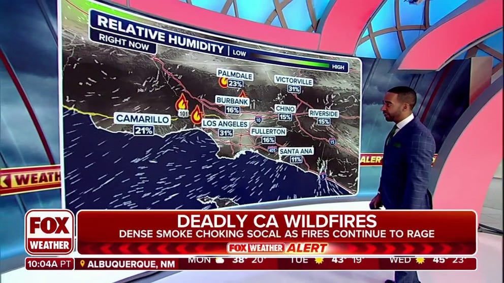 Dangerous Santa Ana winds are returning to Southern California, and that has forecasters and fire officials concerned that any new or existing fires could spread rapidly and display erratic behavior. 