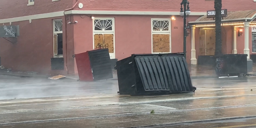 FOX Weather gets first-hand look at New Orleans during Hurricane Ida ...
