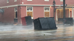 FOX Weather gets first-hand look at New Orleans during Hurricane Ida
