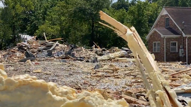 Home destroyed from deadly Tennessee flood