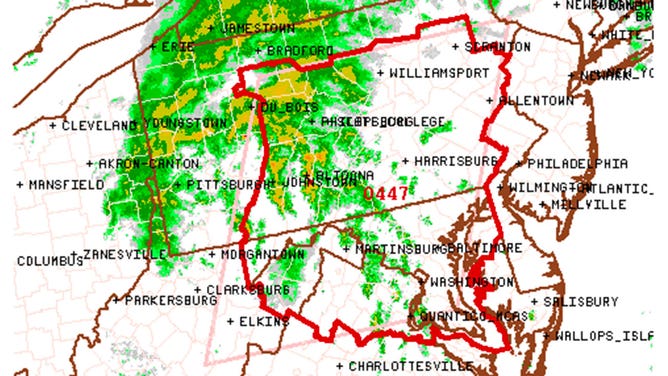 Fred tornado watch 8-18-21