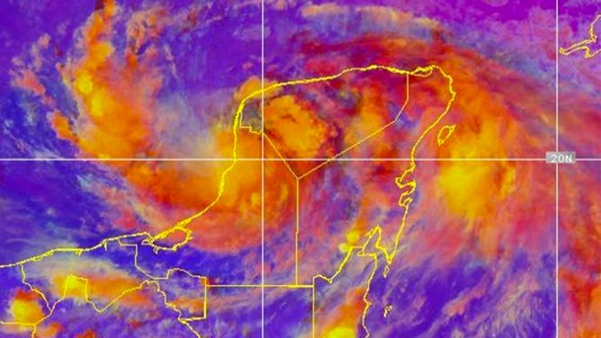 Tropical Storm Grace satellite image 8-19-21