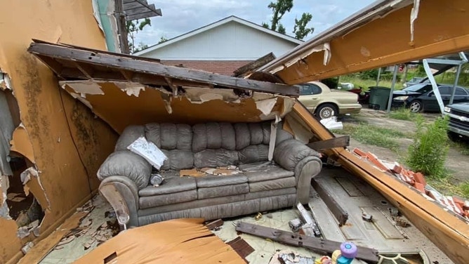 Hurricane Laura Damage