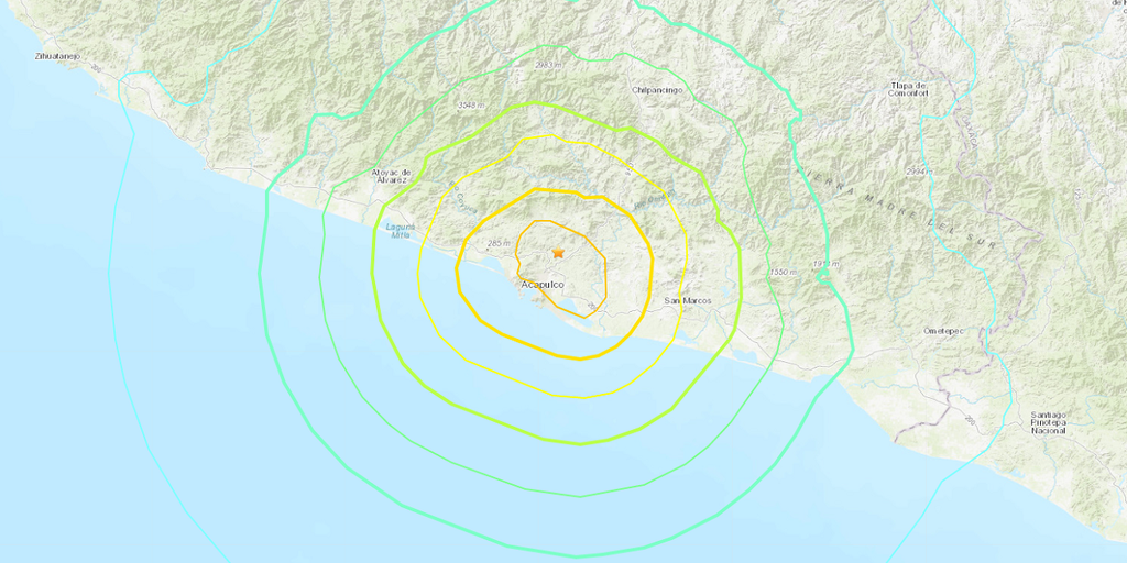 The skies lit up as earthquakes shook Mexico City and Acapulco | Fox ...