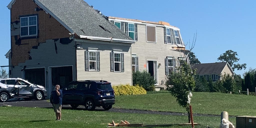 Follow the path of destruction from the EF3 tornado that struck