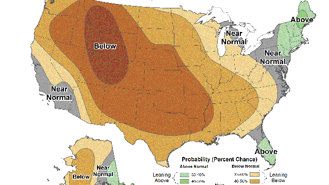 NOAA's Climate Prediction Center Launches New Maps For Long-range ...