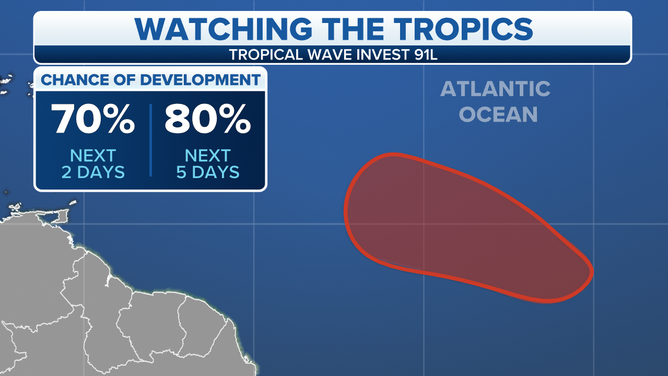 Invest 91L outlook 9/28/21