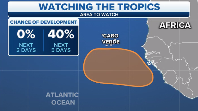 Tropical wave near Africa 9/24/2021