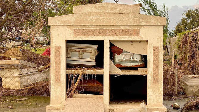 Hurricane Ida damage