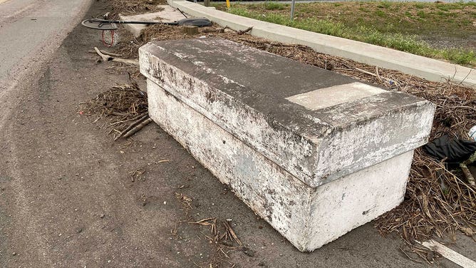 Hurricane Ida damage